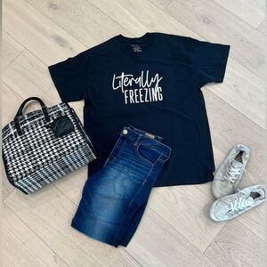 LITERALLY FREEZING t shirt